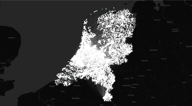 de financiële infrastructuur van de Nederlandse economie